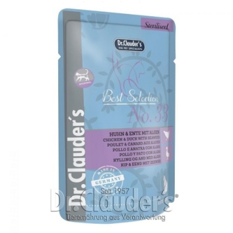 DR CLAUDER`S Best Selection Sterilised No 33, 85g
