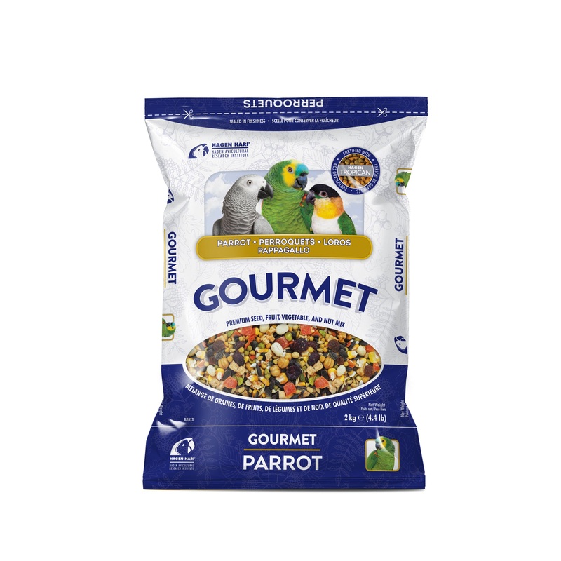 HARI Gourmet Premium Seed Mix for Parrots – 2 kg (4.4 lb)