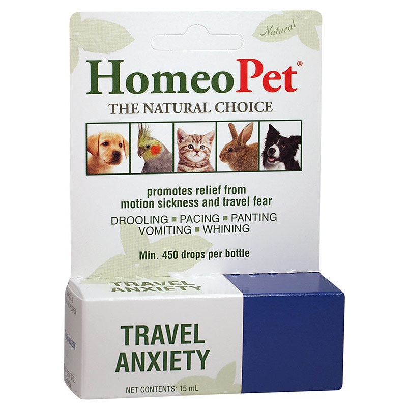 HomeoPet Travel Anxiety