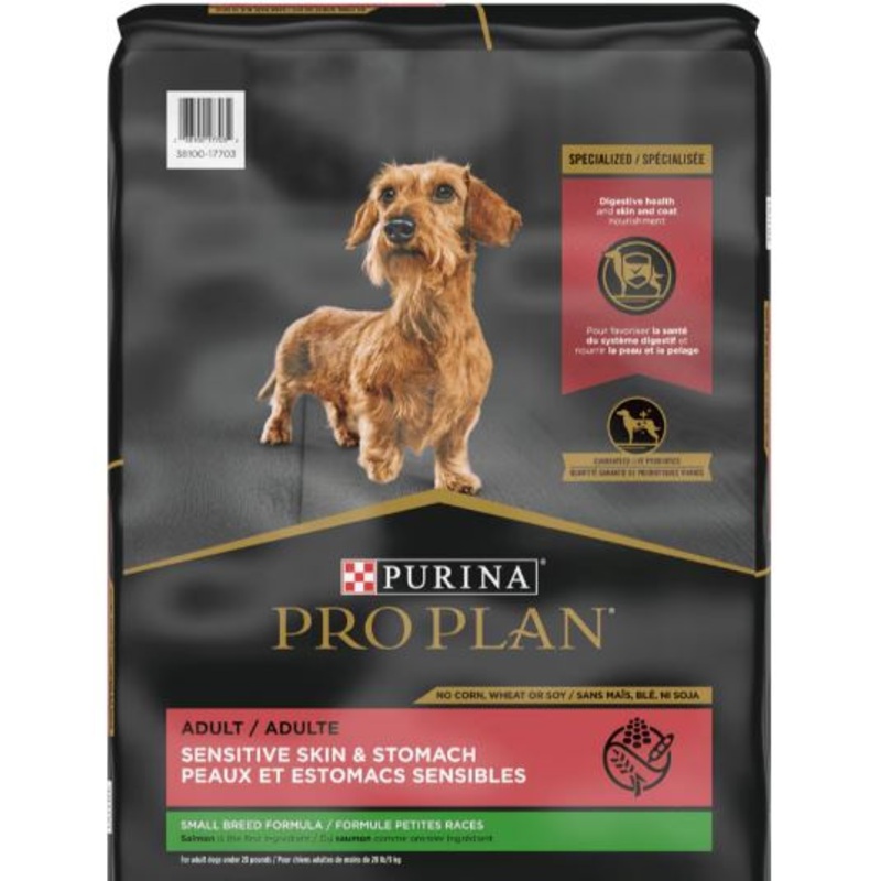 ProPlan Small Breed Adult Sensitive Skin & Stomach Salmon & Rice Formula Dry Dog Food