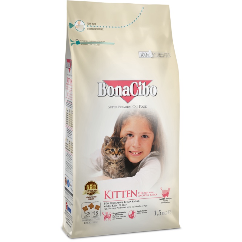 BonaCibo Kitten  1.5 kg