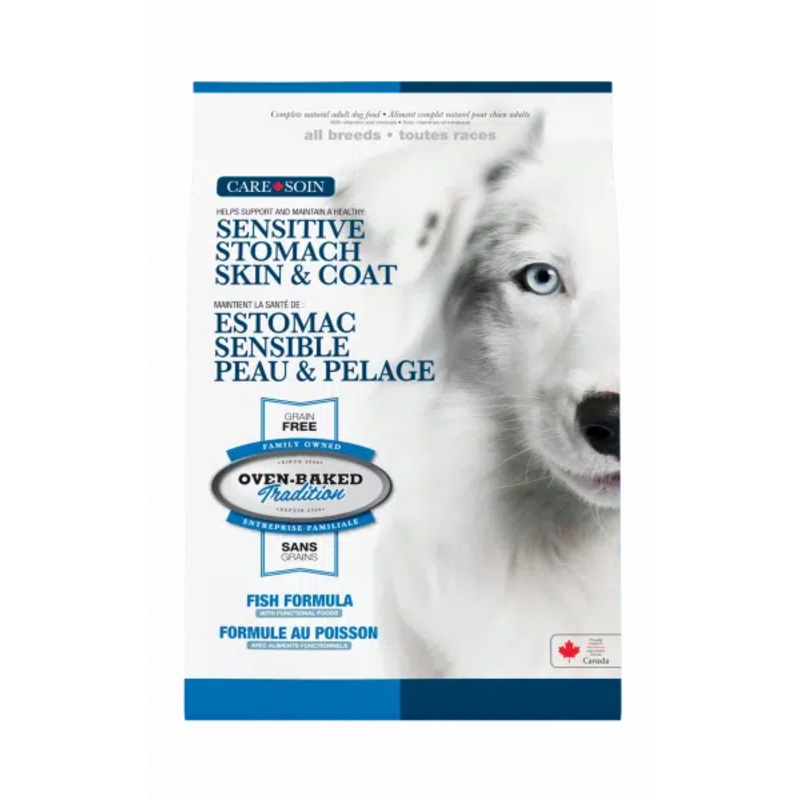 Oven-Baked Tradition Dog Care Sensitive Stomach Skin & Coat Adult GF Fish