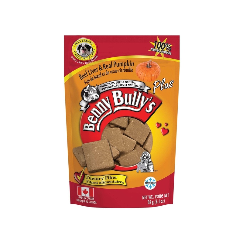 Benny Bully’s Beef Liver & Pumpkin 58g