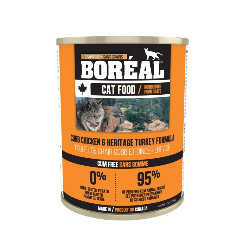 Boreal Cobb Chicken & Heritage Turkey Cat Canned Food