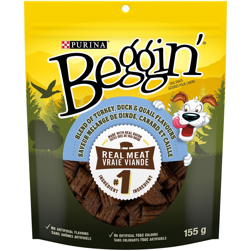 Beggin Blend of Turkey Duck & Quail Flavours Dog Snacks
