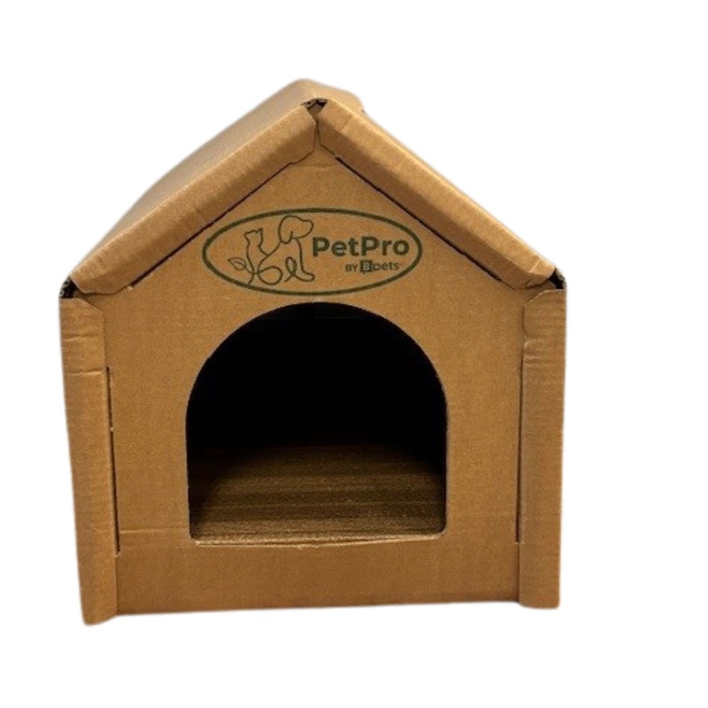 PetPro Cozy Cardboard Cat House