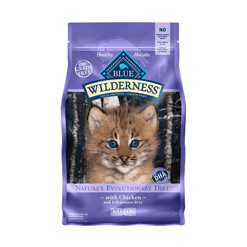 Blue Buffalo Wilderness Nature’s Evolutionary Diet Grain-Free Dry Kitten Food