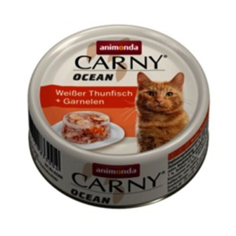 Animonda Carny Ocean WHITE TUNA + SHRIMPS, 80 g