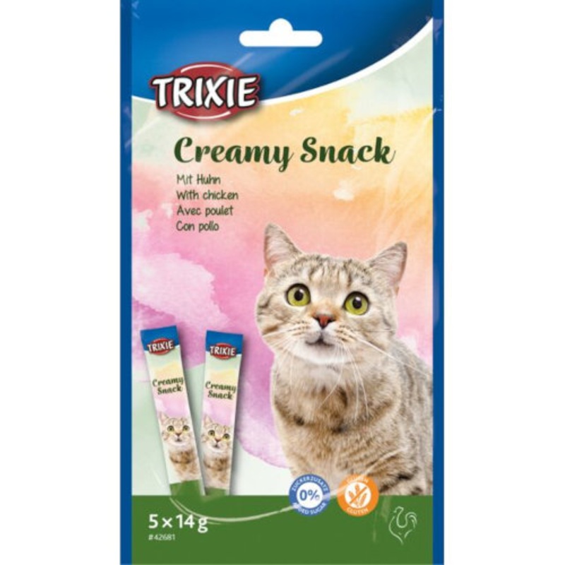 TRIXIE Creamy Snack with chicken, 5  14 g