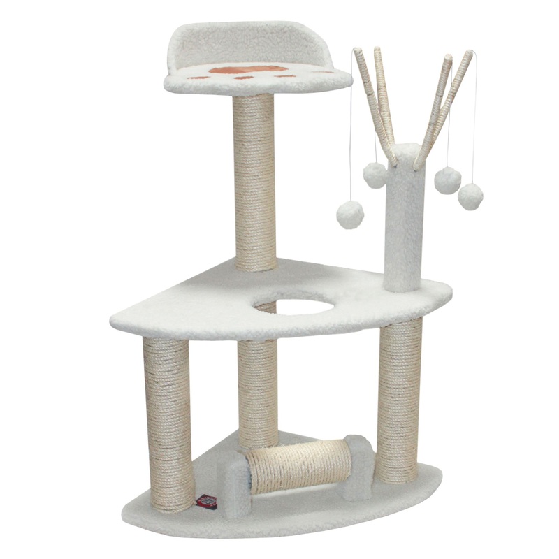 Majestic Pet 36-in Casita Cat Tree, Off White