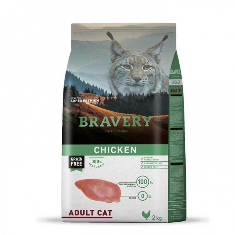 Bravery Chicken Adult Cat