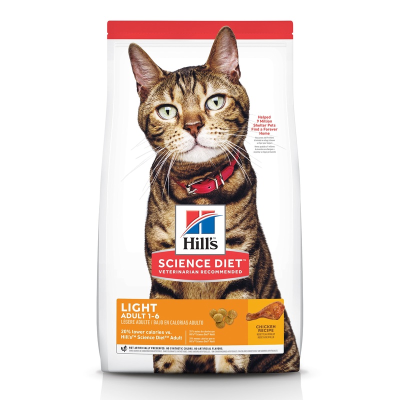Science Diet Cat Adult Light Chicken Recipe