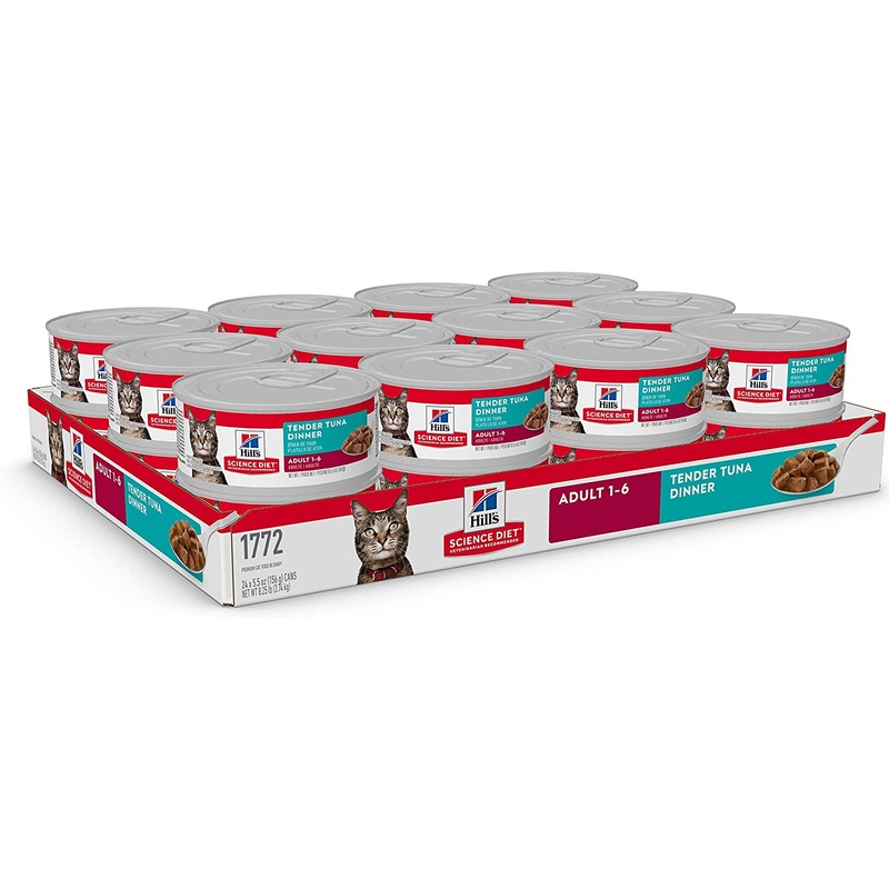 Science Diet Adult Tender Tuna Dinner cat food