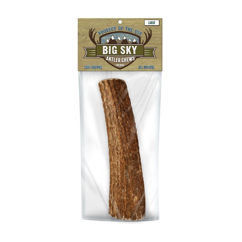 Big Sky Antler Chew Dog Treat