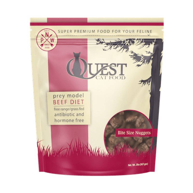 Steve’s Quest Frozen Raw Cat Beef Diet 2lb