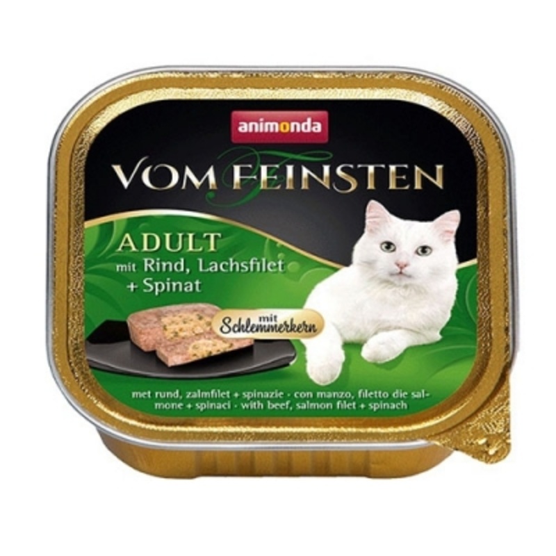 Animonda Vom Feinsten Adult with beef, salmon and spinach 100 g