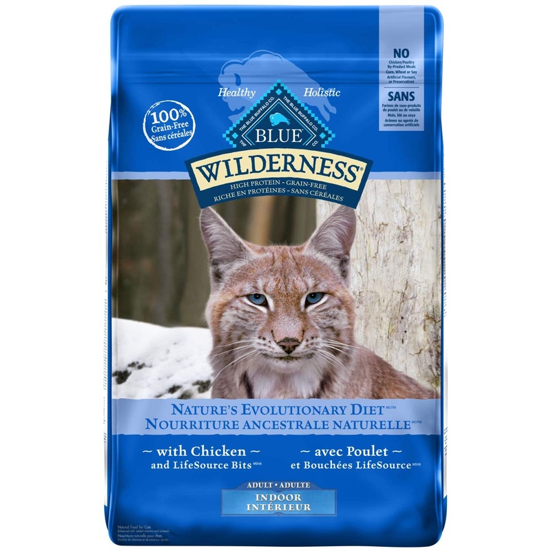 Blue Buffalo Wilderness Indoor Chicken Cat Food