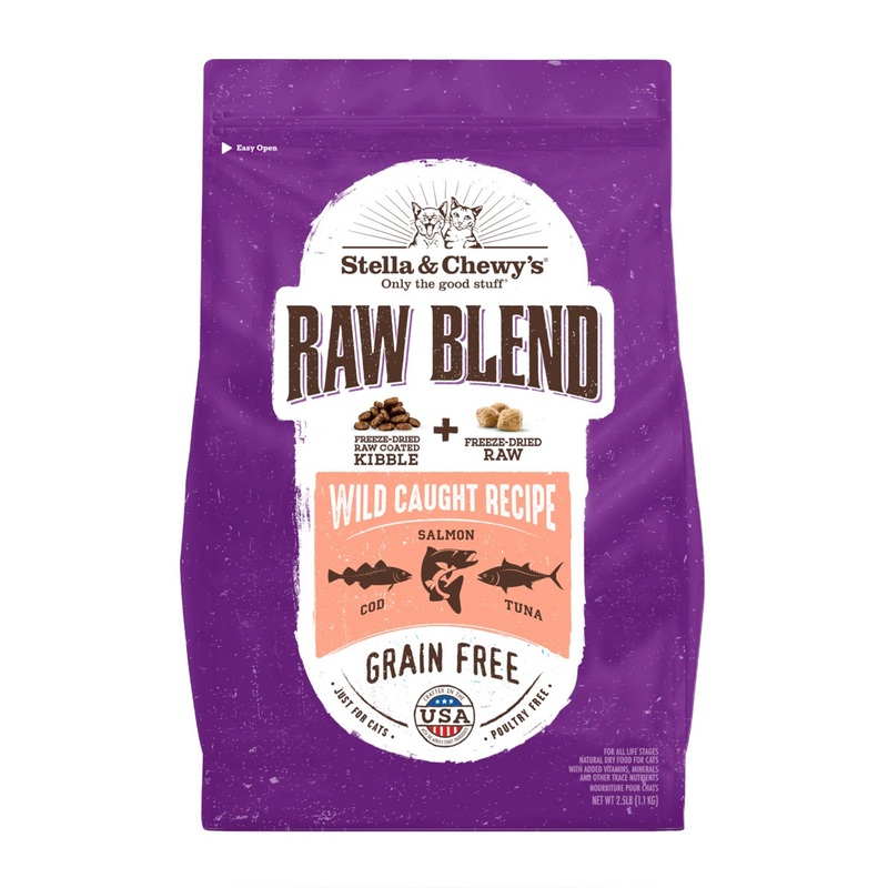 Stella & Chewy’s Raw Blend Wild Caught Recipe Cat Food