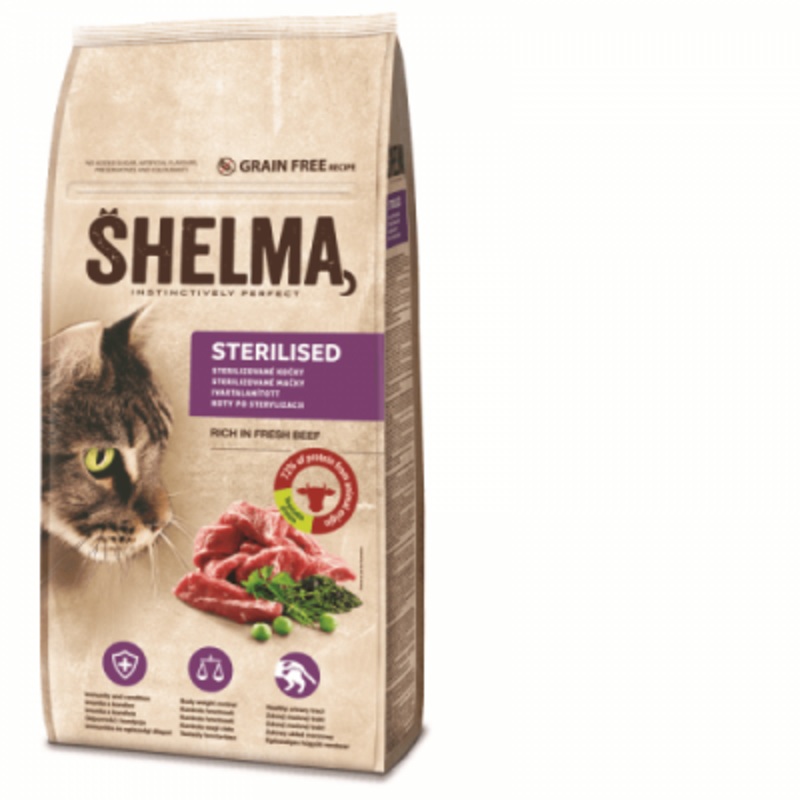 SHELMA Sterilised BEEF, 8kg