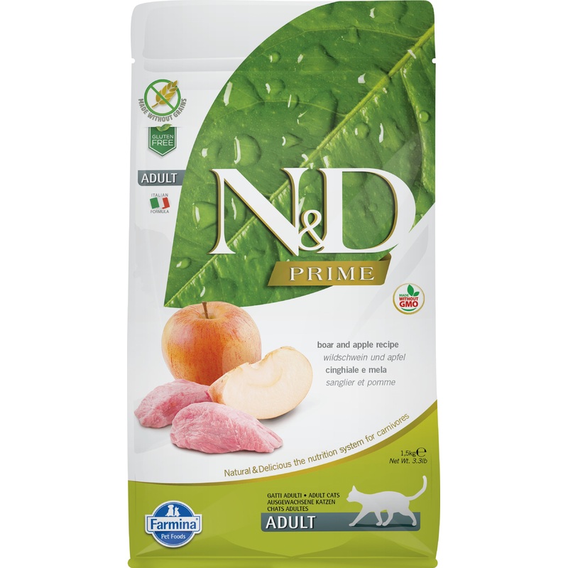 Farmina Prime Boar& Apple Adult Cat Food