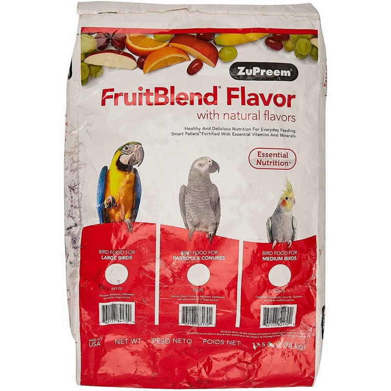 Zupreem Avian Maintenance Fruit Blend Flavor Bird Food