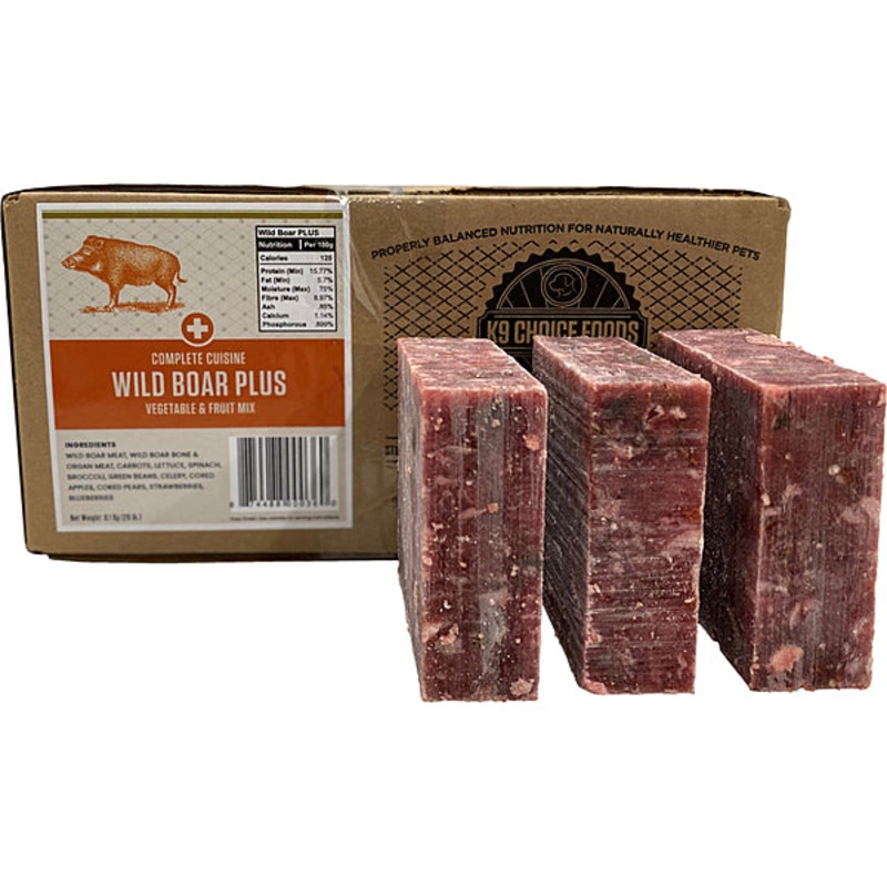 *In Store Only* K9 Choice Frozen – Wild Boar Plus