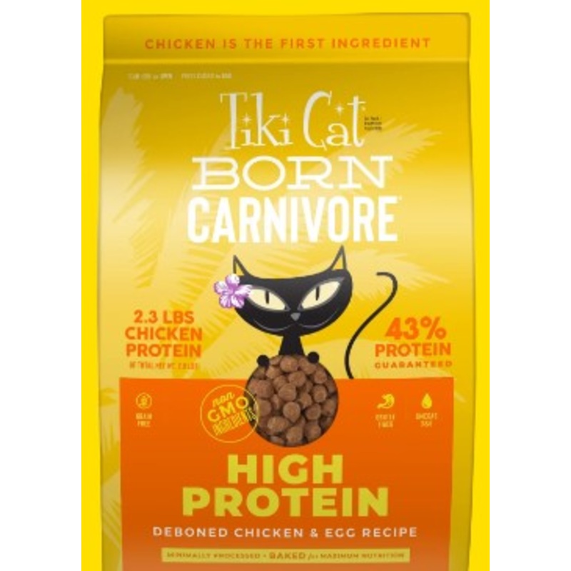 Tiki Cat Born Carnivore High Protein: Deboned Chicken & Egg Recipe