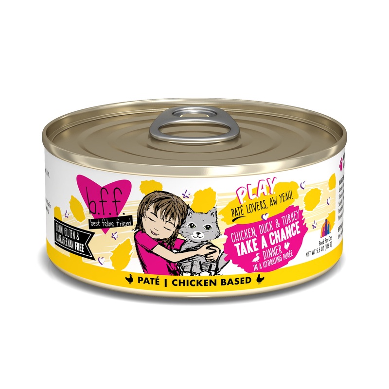 Weruva B.F.F. PLAY Chicken, Duck & Turkey Take a Chance 5.5 oz