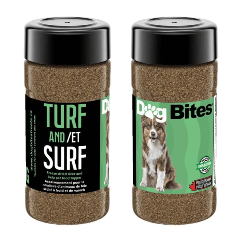 Assaisonnement pour nourriture d’animaux de foie de boeuf sch  froid et de varech 100g