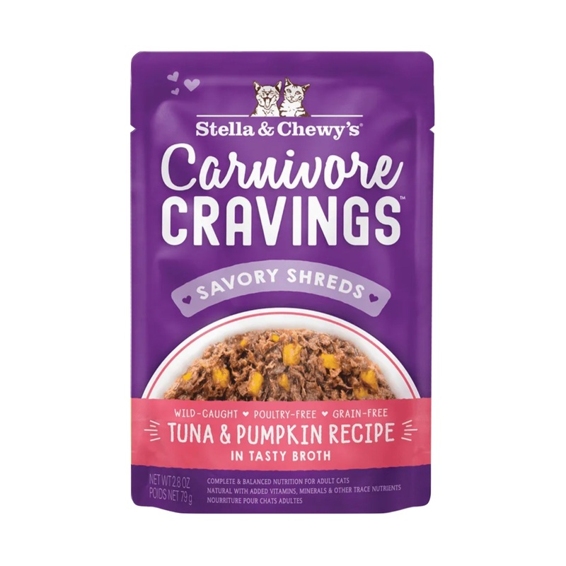 Stella & Chewy’s Carnivore Cravings Tuna & Pumpkin Pouch