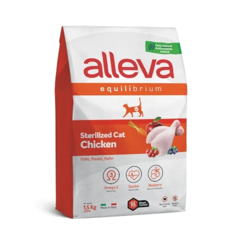 Alleva Equilibrium Sterilized Adult Cat Chicken