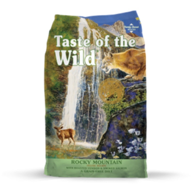 TASTE OF THE WILD Rocky Mountain Feline Recipe  with Roasted Venison & Smoked Salmon 7 kg