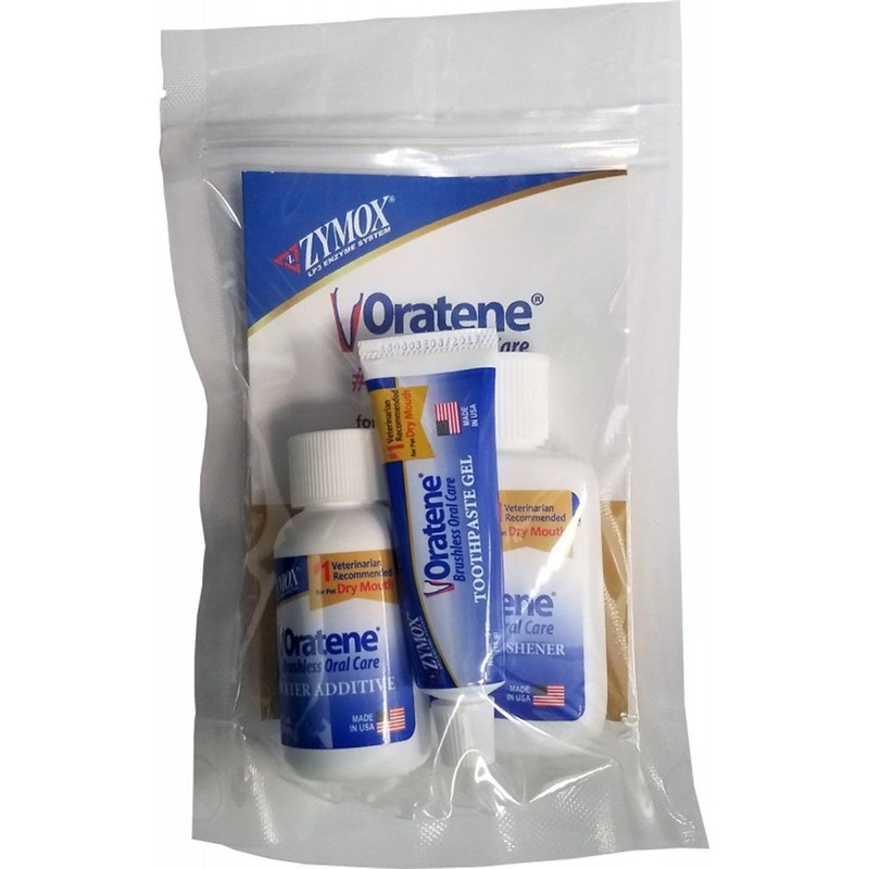 Zymox Oratene Veterinarian Brushless Oral Care Kit