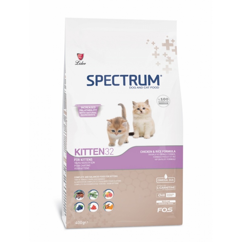 Spectrum Kitten Starter 32  400g.