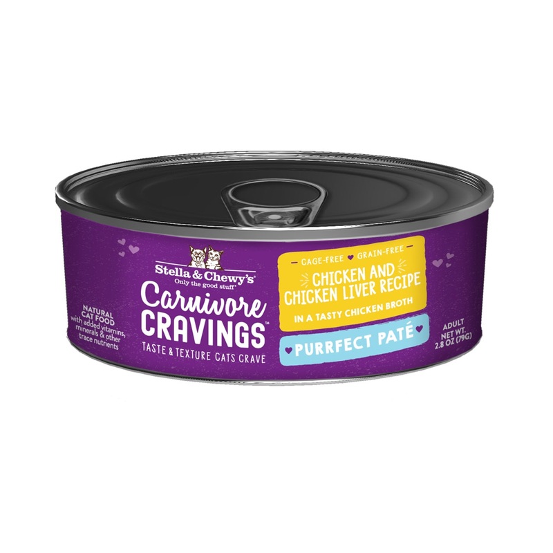 Stella & Chewy’s Carnivore Cravings Purrfect Pate Chicken & Chicken Liver