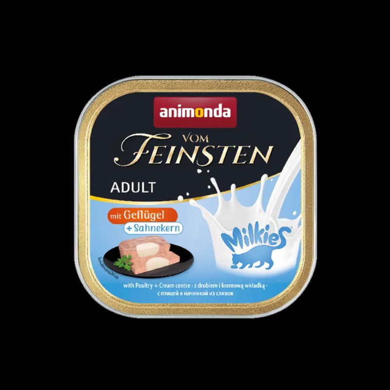 Animonda Vom Feinsten Adult Milkies Poultry in cream100g