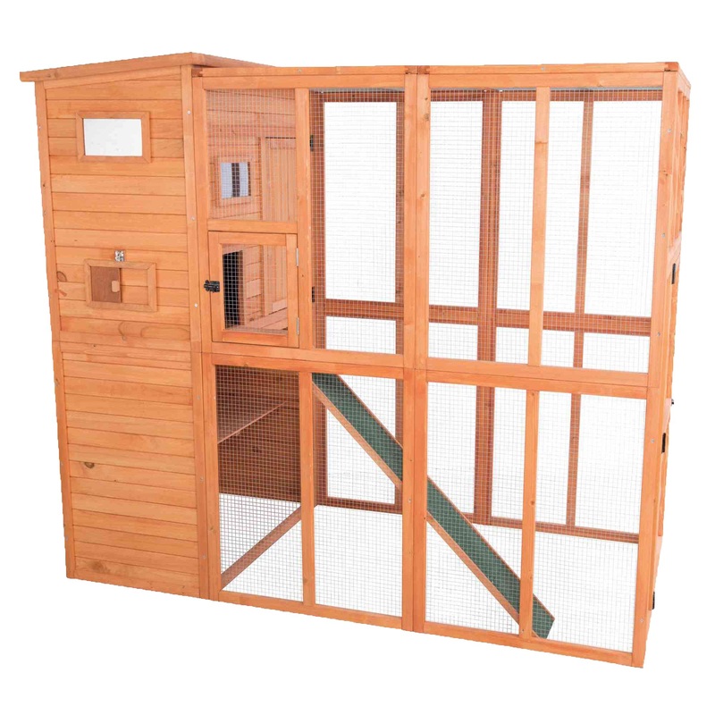 TRIXIE Wooden Outdoor Cat Patio