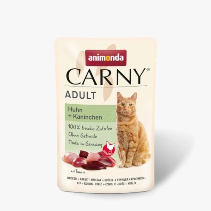 ANIMONDA Carny Pouch Adult with chicken and rabbit 85g