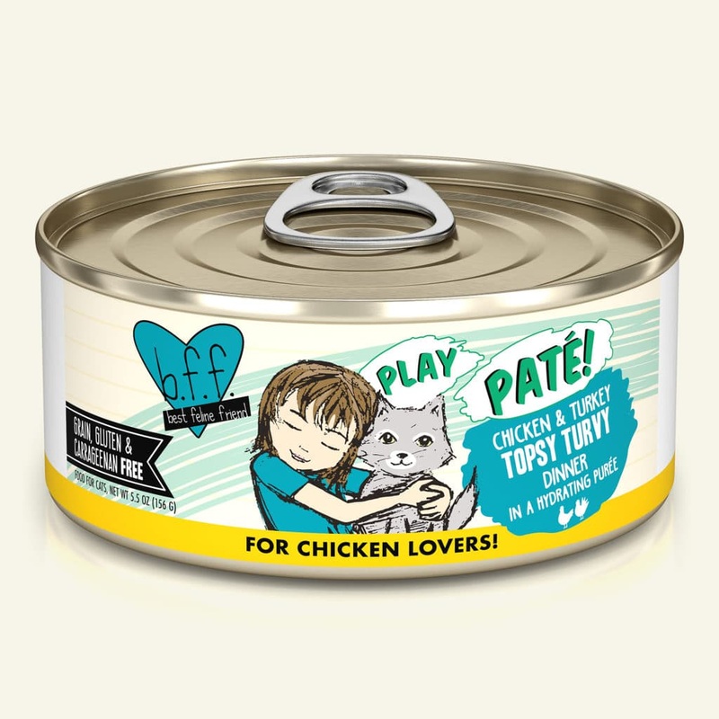 Weruva B.F.F. PLAY Chicken & Turkey Topsy Turvy 5.5 oz
