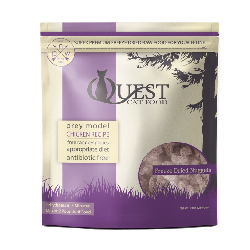Steve’s Quest Freeze-Dried Raw Cat Food Chicken 10oz