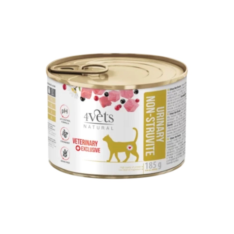 4Vets Cat Natural Urinary, can 185g