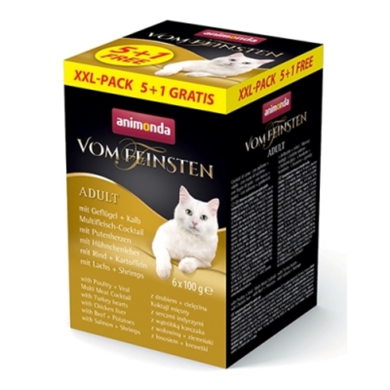 Cat pts Animonda Vom Feinsten XXl 5 + 1, box