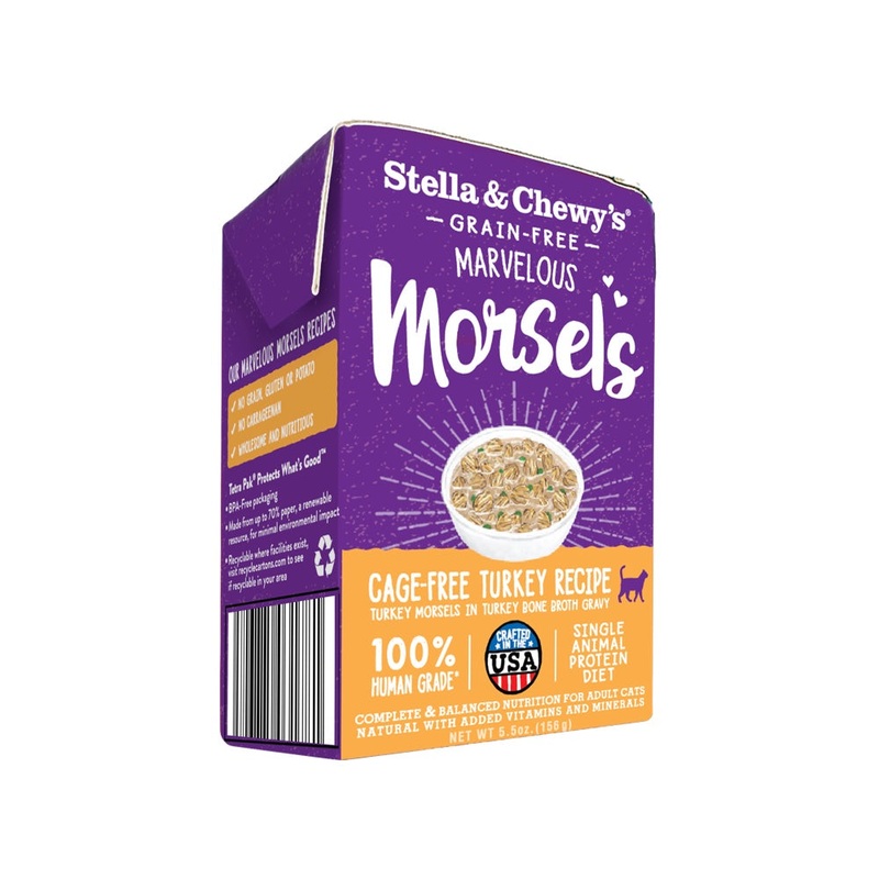 Stella & Chewy’s Morsels Cage-Free Turkey 5.5oz