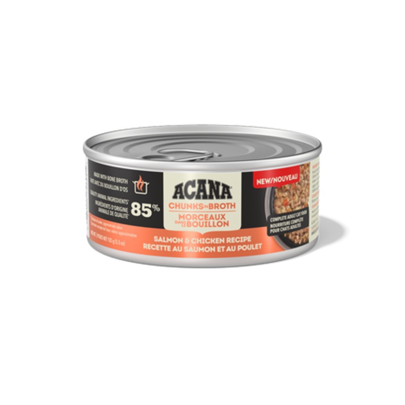 Acana Cat Chunks in Broth Salmon & Chicken Recipe