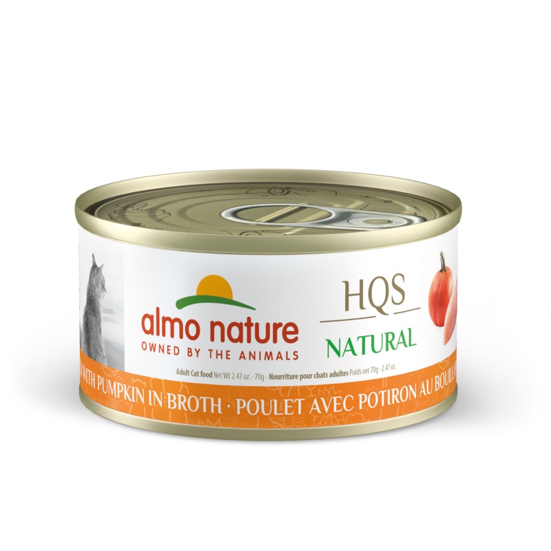 Almo Nature HQS Natural Chicken & Pumpkin in Broth 70g