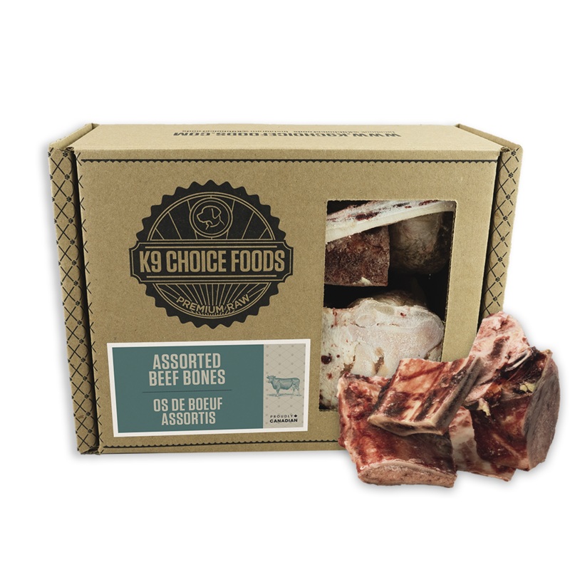 *In Store Only* K9 Choice Frozen – Assorted Beef Bones