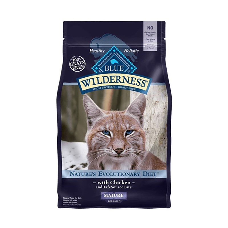 Blue Buffalo Wilderness Grain-Free Nature’s Evolutionary Diet Dry Mature Cat Food