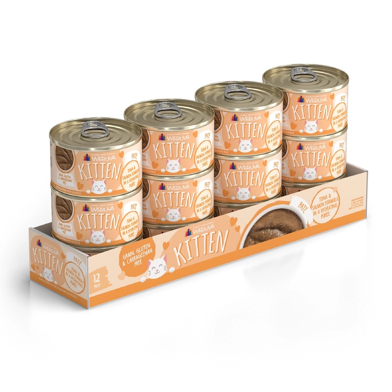 Weruva Kitten Tuna & Salmon Formula Tuna & Salmon in a Hydrating Pure