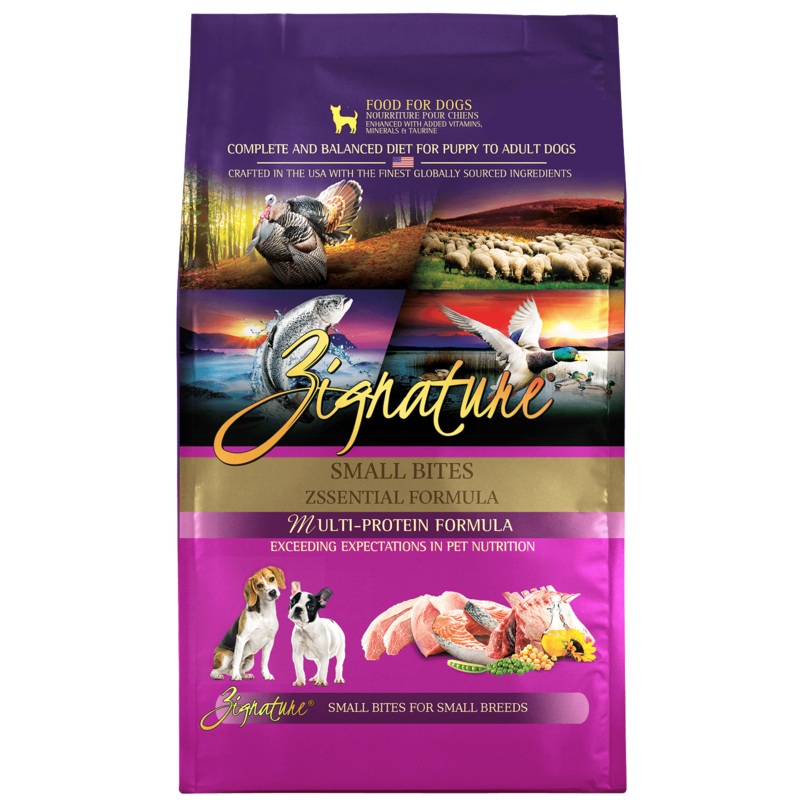 Zignature Grain Free Zssentials – Small Bites