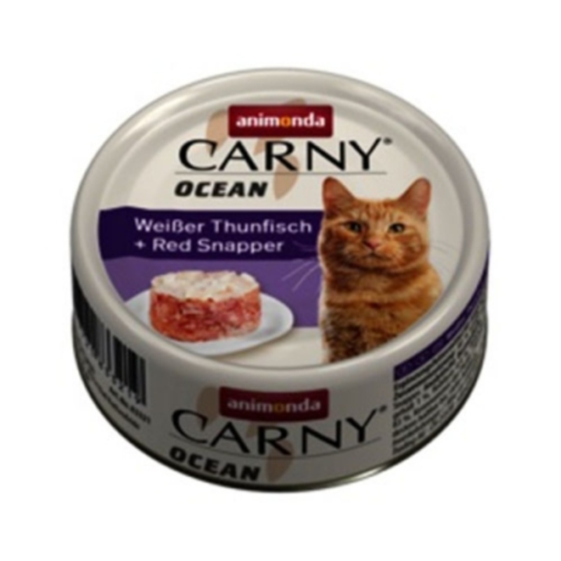 Animonda Carny Ocean WHITE TUNA + RED SNAPPER, 80 g